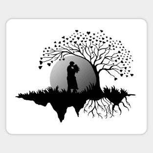 Full Moon Lovers Magnet